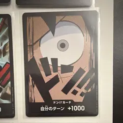 One Piece Card Game Bandai Don!! CCG Japanese Lot 9 Regular Finish Cards - Image 5