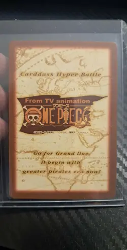 BANDAI One Piece Hyper Battle NAMI SCARCE C370 EARLY CARD VINTAGE LUFFY CREW - Image 2