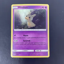 Mimikyu SM29 Holo Promo Pokemon Card - Image 1