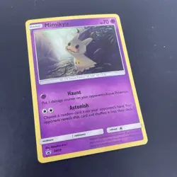 Mimikyu SM29 Holo Promo Pokemon Card - Image 2