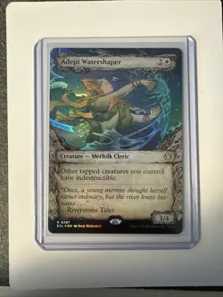 Adept Watershaper (Showcase) Lorwyn Eclipsed Foil - Image 1