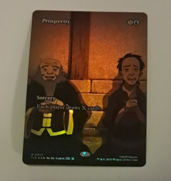 Prosperity Poster FOIL NM Avatar the Last Airbender MTG MAGIC THE GATHERING - Image 1