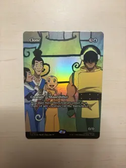 Clone (Borderless) Foil NM. Avatar: The Last Airbender - Image 1
