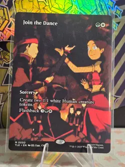 Join the Dance - Foil Extended Art TLE NM MTG - Image 1