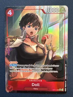 MTG Doll (Alternate Art) - A Fist of Divine Speed (OP11) NM Foil - Image 1