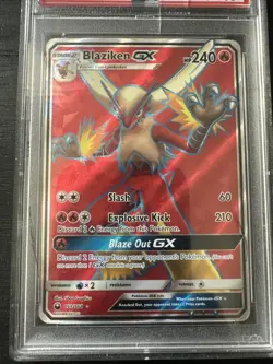 Pokemon Sun & Moon Celestial Storm Blaziken GX Full Art 153/168 PSA 10 - Image 3