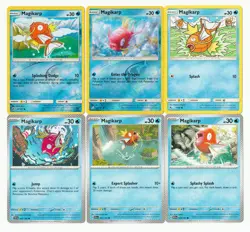 6x Magikarp Reverse Holo Lot 32/147 29/181 15/68 129/165 - Pokemon (NM/LP) - Image 1