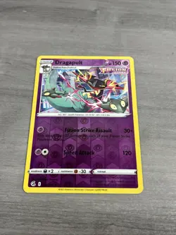 DRAGAPULT 130/264 FUSION STRIKE POKEMON (REVERSE HOLO, NM) - Image 1