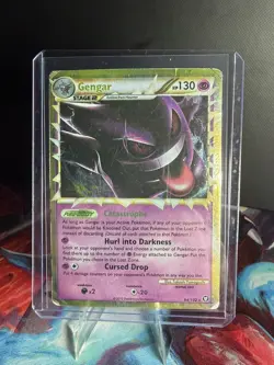 Pokemon TCG: Gengar (Prime) 94/102 Triumphant Holo (Damaged) - Image 1