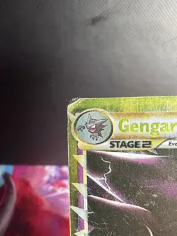 Pokemon TCG: Gengar (Prime) 94/102 Triumphant Holo (Damaged) - Image 4
