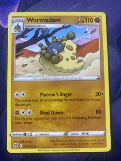 Pokemon TCG Brilliant Stars Wormadam 077/172 - Image 1