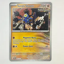 Sandy Shocks | 098 | Pokemon, Temporal Forces, TEF, Ancient, Basic, 2024 - Image 1