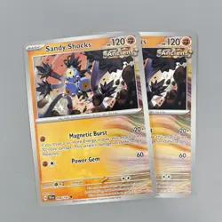 Sandy Shocks | 098 | Pokemon, Temporal Forces, TEF, Ancient, Basic, 2024 - Image 2