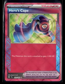 Hero's Cape (ACE SPEC Rare) 152/162 Pokemon Scarlet & Violet Temporal Forces - Image 1