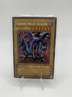 Yu-Gi-Oh! Serpent Night Dragon MRL-103 Magic Ruler Secret Rare Holo English - Image 1