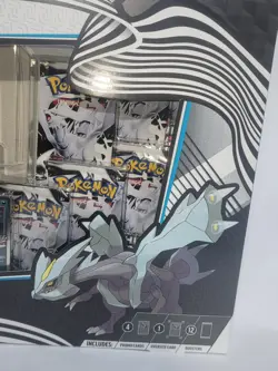 Pokemon Sealed Black Bolt White Flare UNOVA Heavy Hitters Premium Card 12 Packs - Image 4