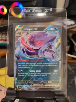 Pokemon TCG Gengar ex SV05: Temporal Forces 104/162 NM 🔥 - Image 1