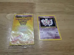 Sealed Mewtwo Pokemon WB Gold Stamp #3 1999 First Movie Black Star Promo - Image 1