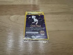 Sealed Pikachu Pokemon WB Gold Stamp #4 1999 First Movie Black Star Promo - Image 2
