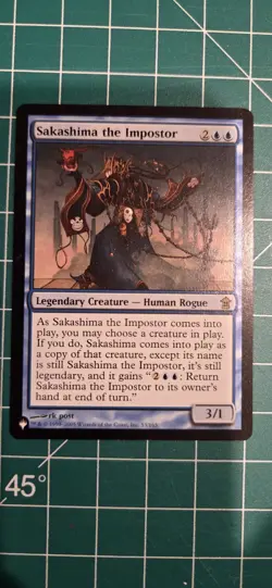 MTG Sakashima the Impostor the List Reprints 53/165 NM Near Mint - Image 1