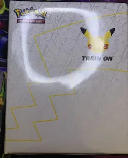 Pokemon TCG First Partner 25th Anniversary Jumbo Binder Set Of 12 Total Cards - Image 1