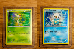 Snivy BW01 & Oshawott BW03 BW Black Star Promos Holo - English Pokemon - Image 1