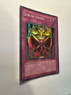 Yu-Gi-Oh! TCG Jar of Greed Labyrinth of Nightmare LON-EN047 Unlimited Super Rare - Image 5