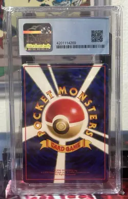 Pokemon Japanese Pocket Monsters Vending Series 3 #33 Nidorino CGC 7 Nintendo - Image 2
