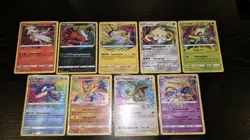 Pokemon TCG Amazing Rare Complete 9 Card Set Vivid Voltage & Shining Fates NM - Image 1