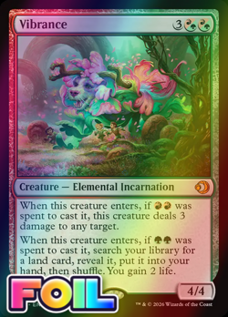 x1 Vibrance FOIL ECL Lorwyn Eclipsed MTG 249 M/NM 1x - Image 1