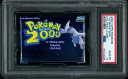 PSA 10 COMPLETE ART SET (3) Topps Pokemon The Movie 2000 Booster Pack GEM MINT - Image 2