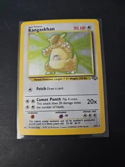 Pokemon TCG - Kangaskhan 05/64 Jungle Set Holo Card - Image 1