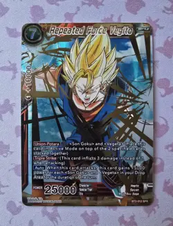 Dragon Ball Super Card Game - BT2-012 SPR - Repeated Force Vegito NM - Image 1