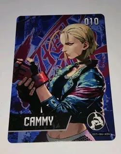 CAMMY #10 - Nintendo Amiibo - Collectible Card Street Fighter 6 NM/Mint 🌟 New - Image 1