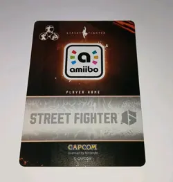 CAMMY #10 - Nintendo Amiibo - Collectible Card Street Fighter 6 NM/Mint 🌟 New - Image 2