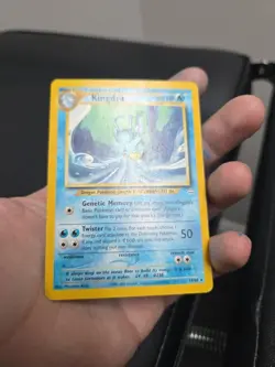 Kingdra 19/64 Neo Revelation Non Holo Rare Vintage Pokemon Card LP - Image 2