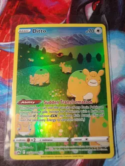 Ditto GG22/GG70 Crown Zenith: Galarian Gallery NM Holo Rare Pokemon TCG - Image 1