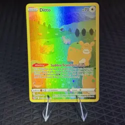 Ditto GG22/GG70 Crown Zenith: Galarian Gallery Holo Pokemon TCG - Image 1
