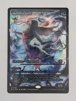(Foil) Moonshadow (0386) (Showcase) (386) Lorwyn Eclipsed Mtg NM - Image 1