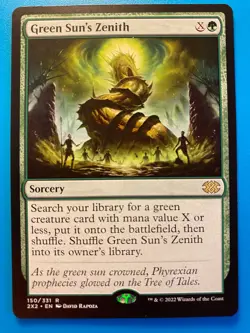 MTG 1x Green Sun's Zenith # 150 Double Masters 2022 Magic the Gathering x1 NM - Image 1