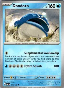 Pokemon TCG Paradox Rift Regular Dondozo - Image 1