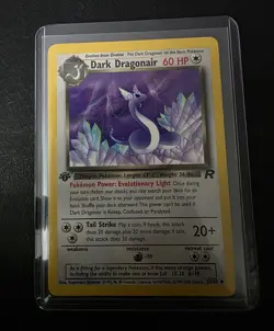 Pokemon 1st Edition Dark Dragonair Non Holo (Team Rocket) - LP - 33/82 - Image 2