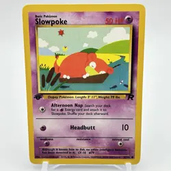Slowpoke 67/82 - Team Rocket - 1st Edition - Pokemon TCG - Image 2