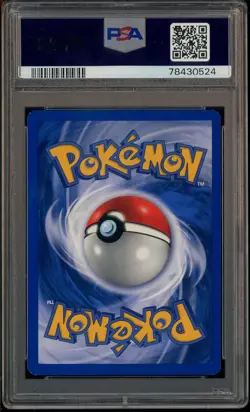 2001 Pokemon Neo Revelation Double Holo Error #8 Houndoom Holo PSA 8 NM-MT - Image 3