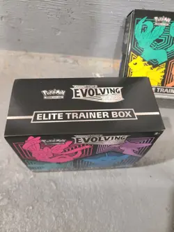 EMPTY - Pokemon TCG Evolving Skies ETB Pair - NO Packs DISPLAY ONLY - Image 3