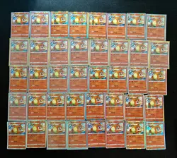 2024 Pokemon TCG S.Chinese Holo cs5aC 003/127 R Charizard Lot*40 VW13 - Image 1