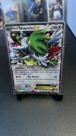 Pokemon TCG Shaymin EX Ultra Rare Regular 77/108 World Championship Decks Engli. - Image 1