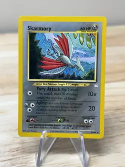 2001 Pokemon Neo Revelation Skarmory Unlimited #23/64 Non-Holo LP+/NM - Image 1
