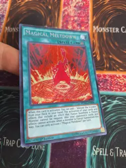 Yugioh Magical Meltdown FUEN-EN034 Secret Rare 1st Edition Near Mint - Image 2