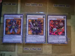 YUGIOH GOYO GUARDIAN DUSA + GOYO CHASER + GOYO PREDATOR HSRD ULTRA 1ST ED NM - Image 1